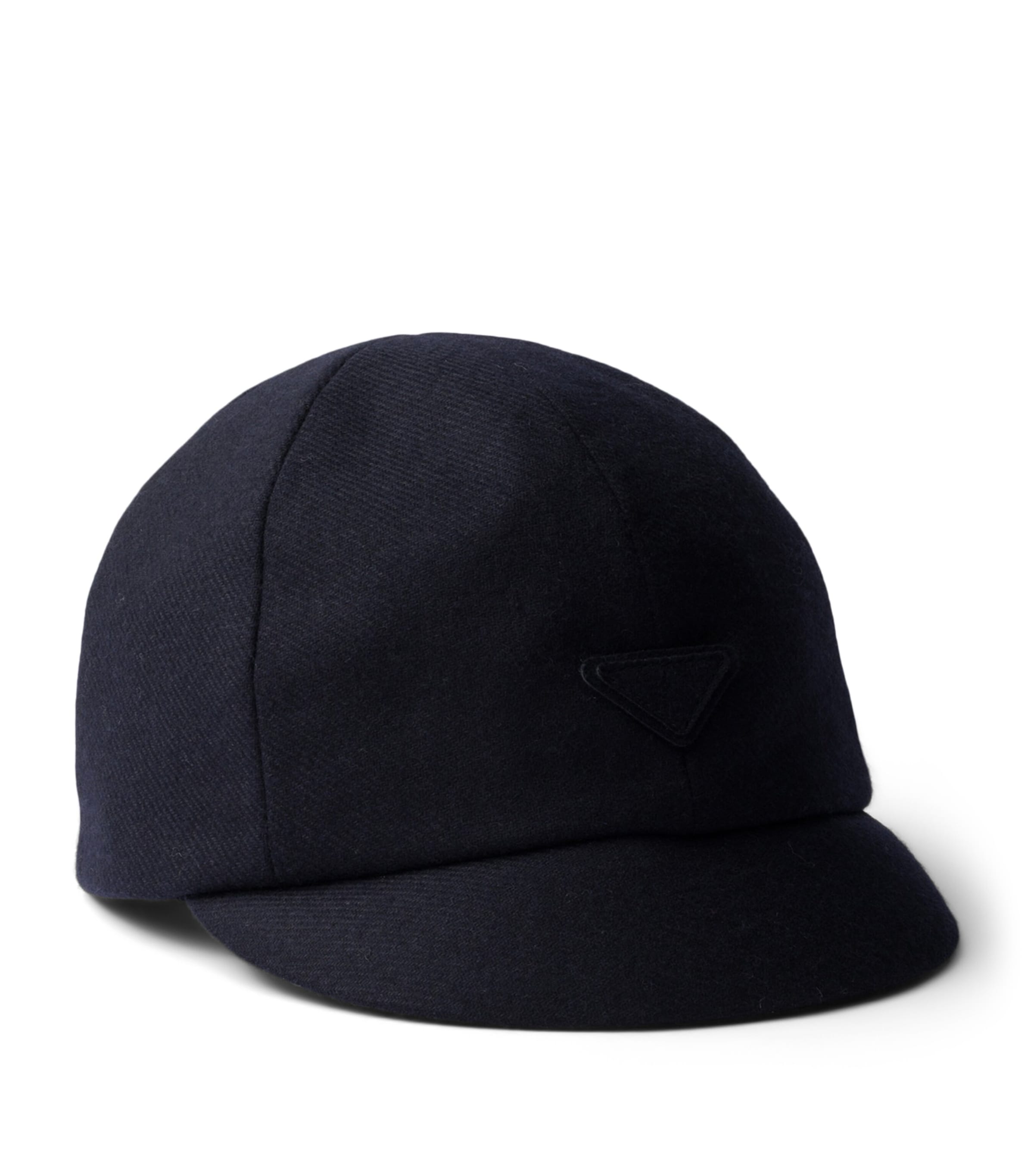 Prada Re-Wool Cap Blue