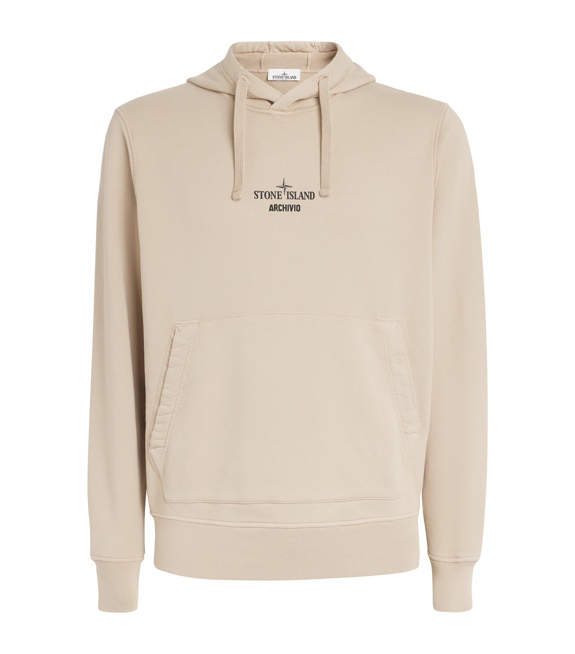 Stone Island Mens Cotton Archivo Print Hoodie