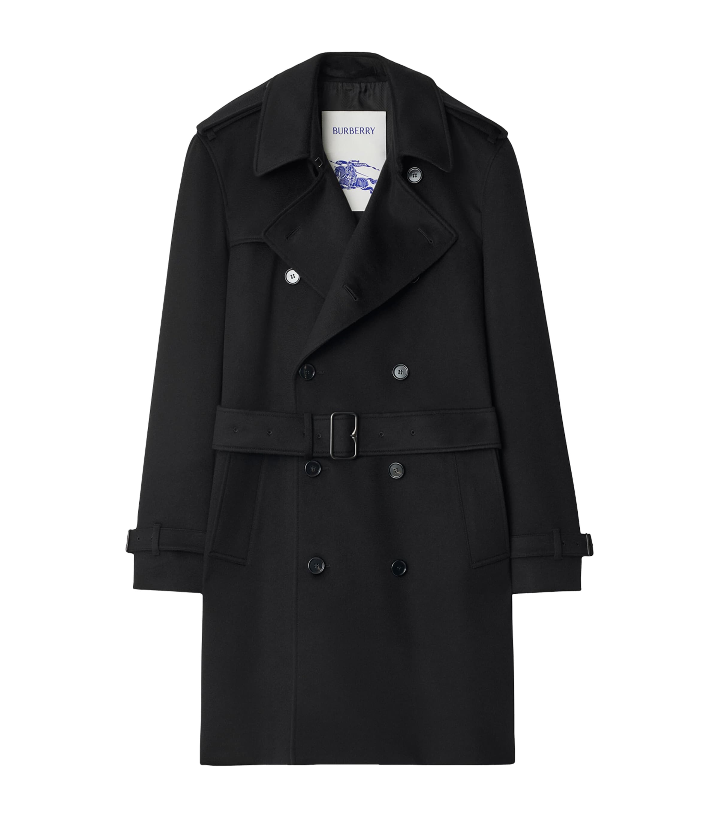Cashmere Mid-Length Trench Coat