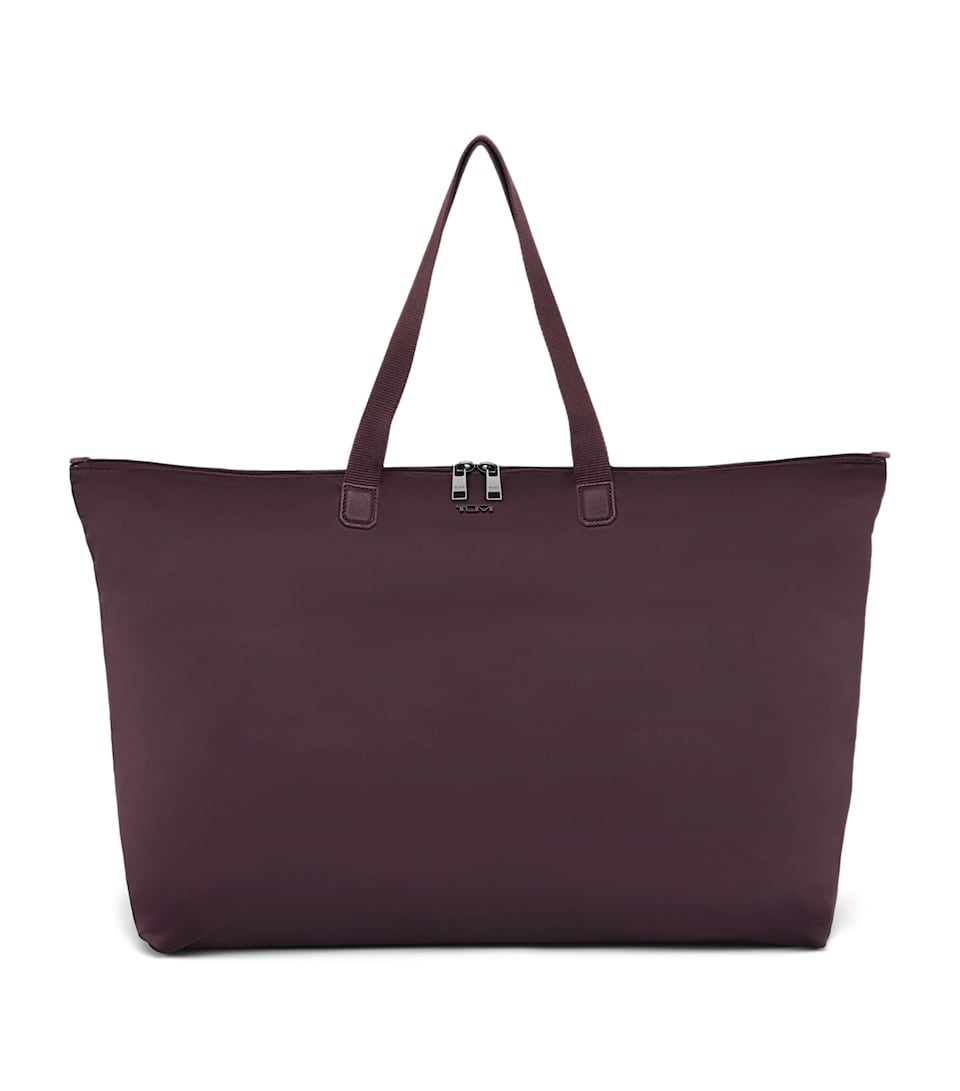 Tumi Nylon Just In Case Tote Bag Rosewood