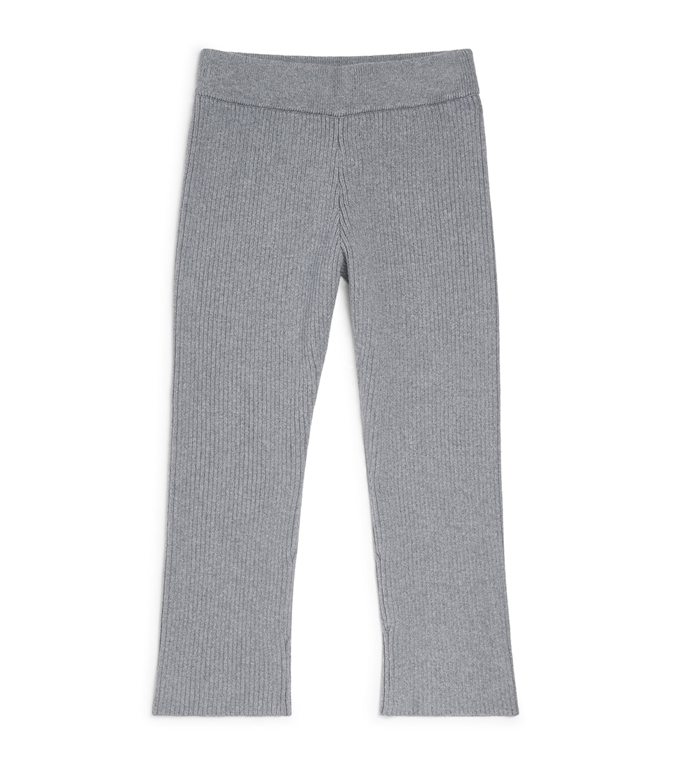 Givenchy Kids Cotton-Cashmere Logo Leggings (4-12+ Years) Marl