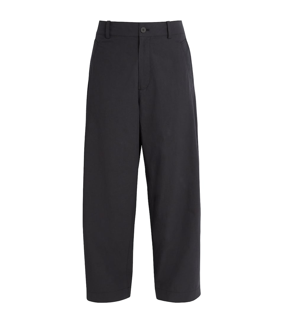 Cotton Relaxed Trousers
