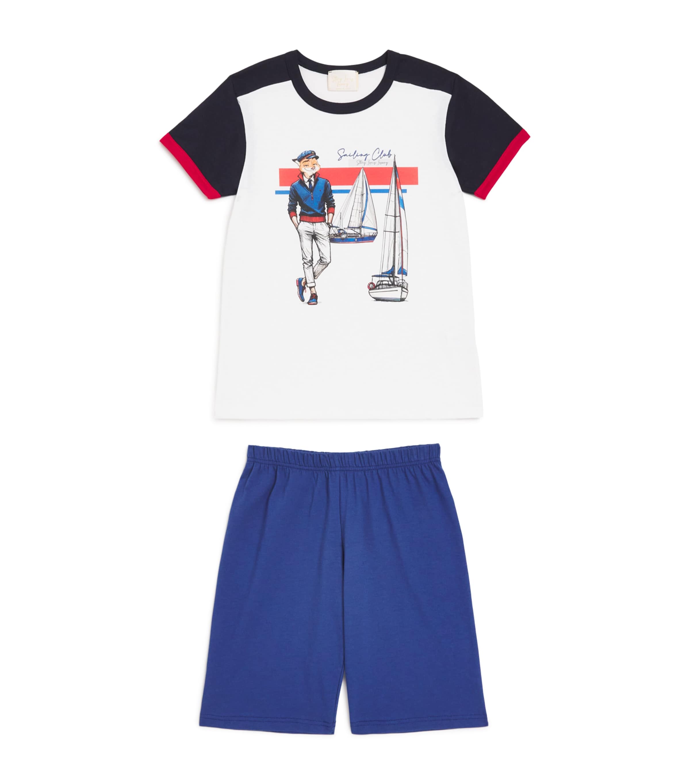 Graphic Print Pyjama Set (3-14 Years)