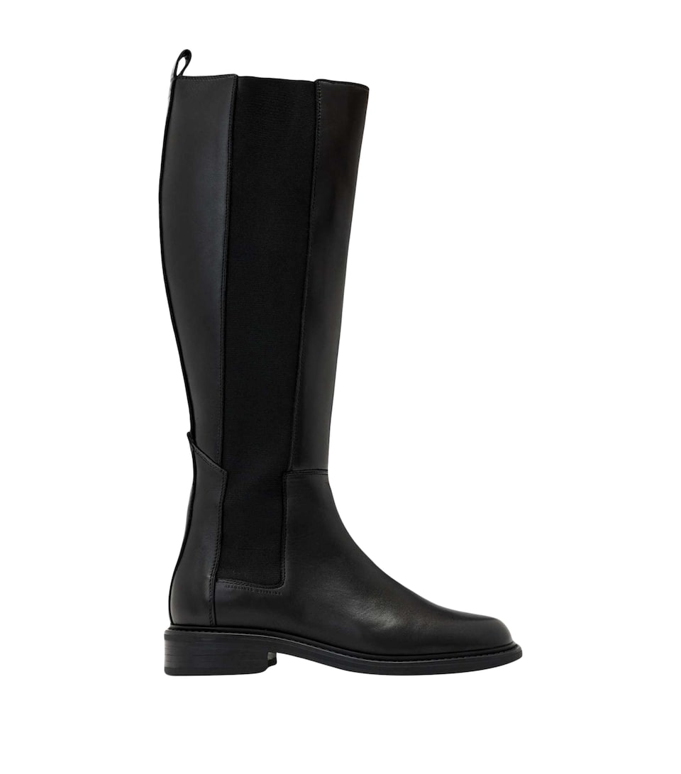 AllSaints Leather Bales Boots Black
