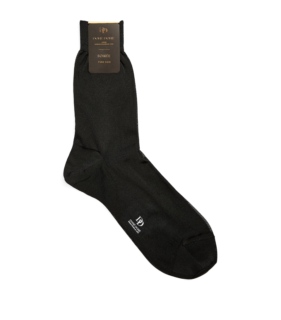 Doré Doré Mens Silk Socks