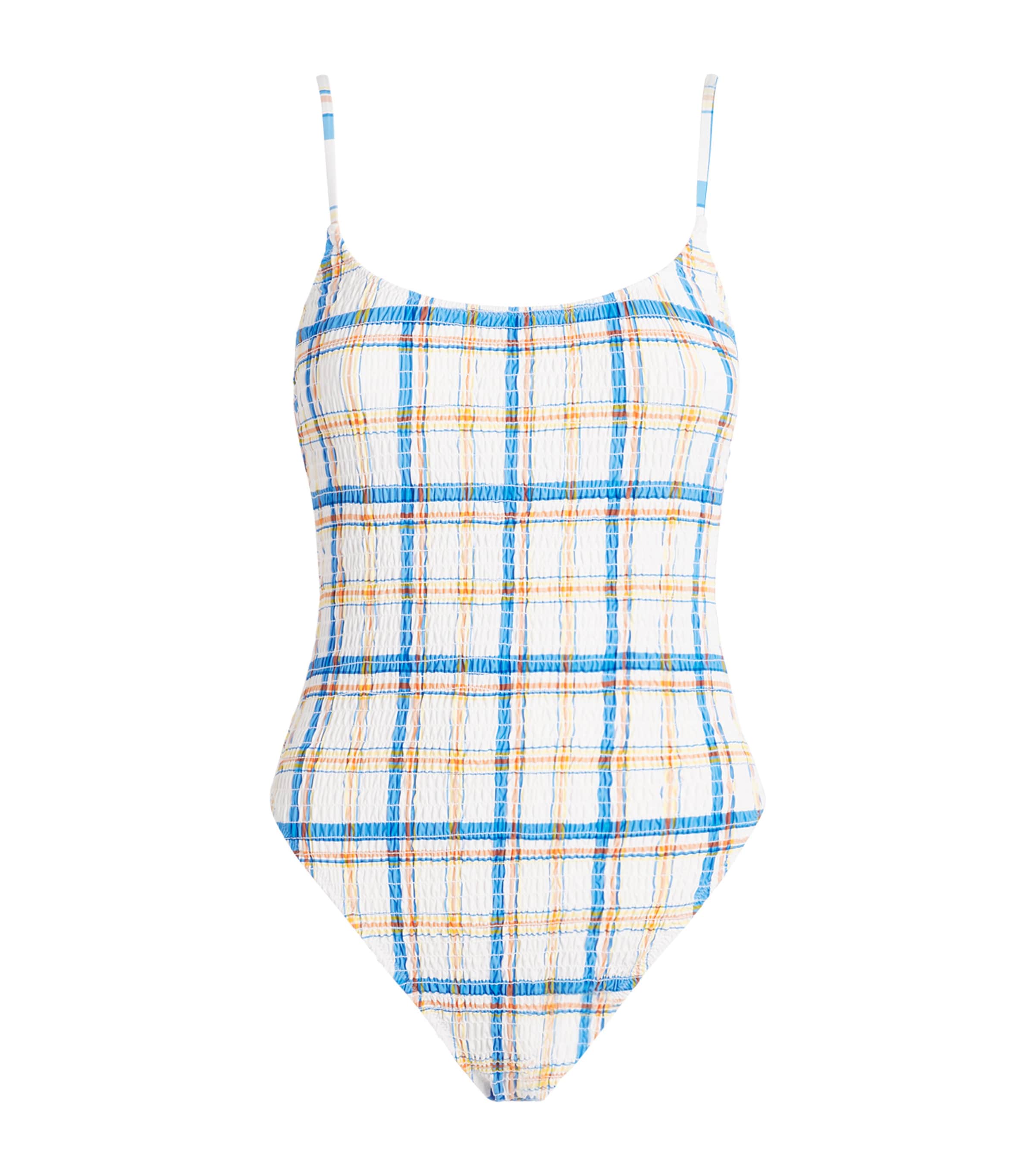 Polo Ralph Lauren Womens Check Swimsuit