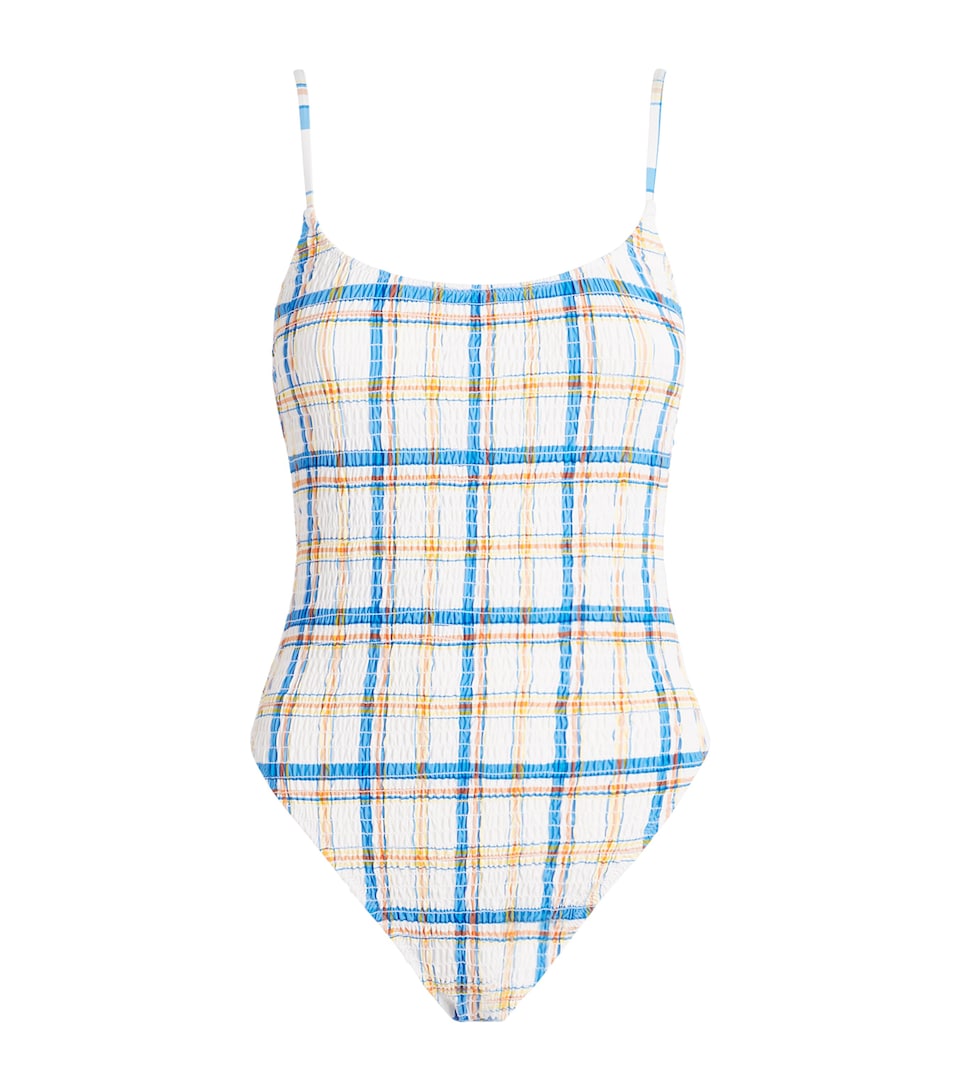 Polo Ralph Lauren Womens Check Swimsuit