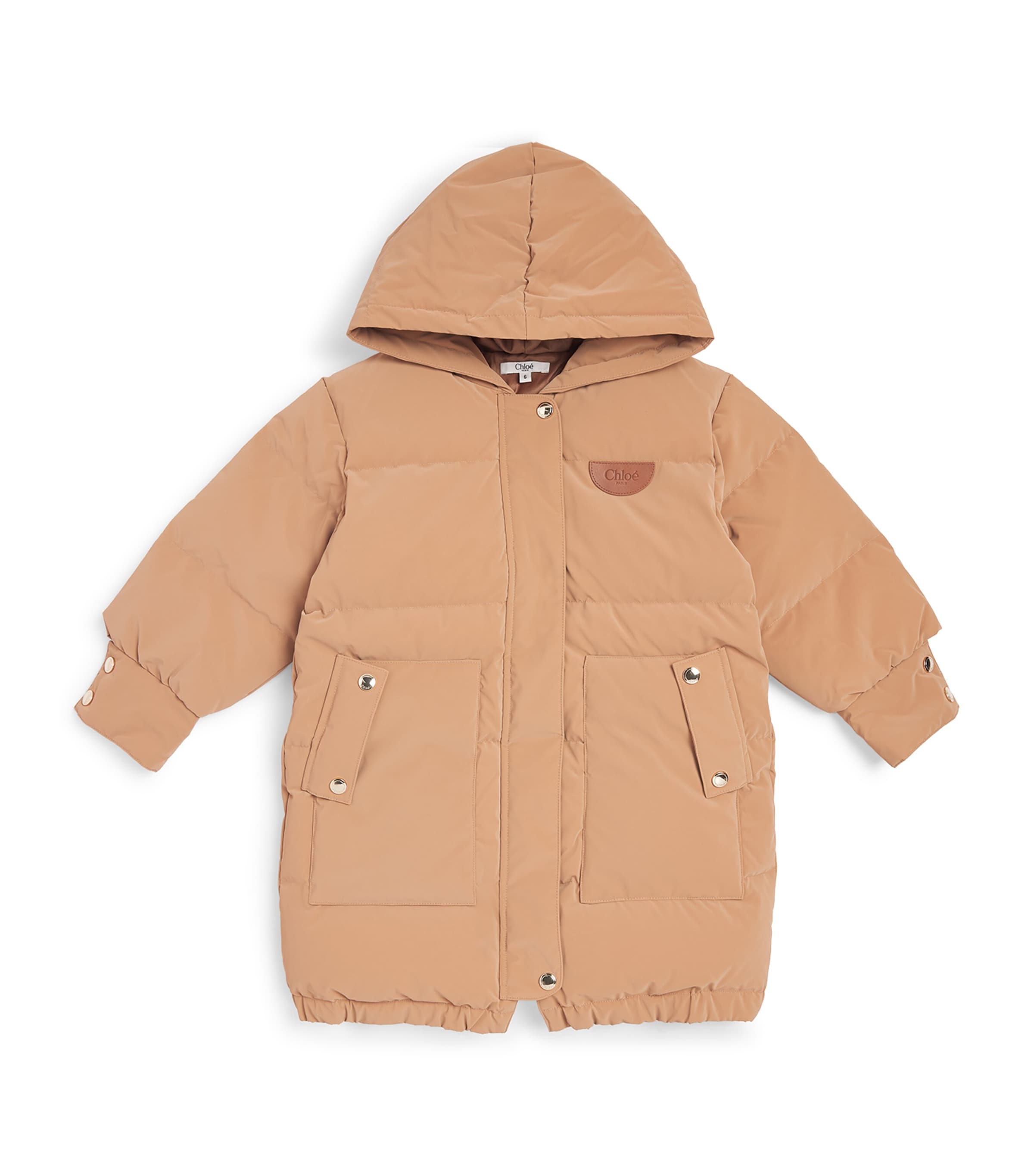 Chloé Kids Down Puffer Jacket (4-14 Years) Thrush