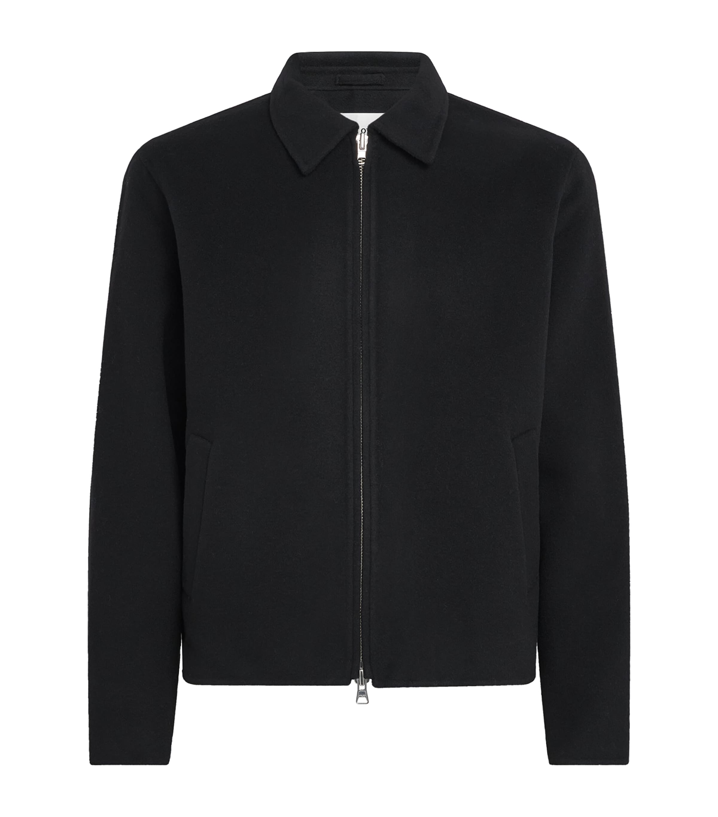 NN.07 Mens Wool-Blend Arlo Jacket Black