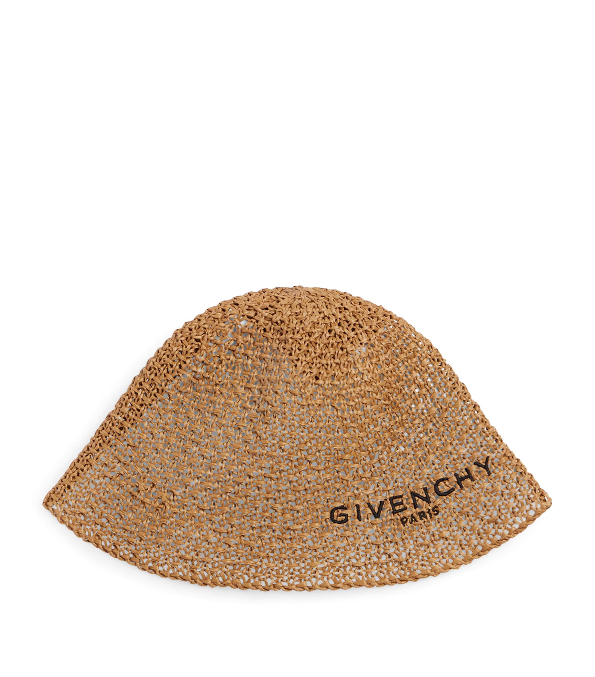 Givenchy Raffia-Effect Bob Hat