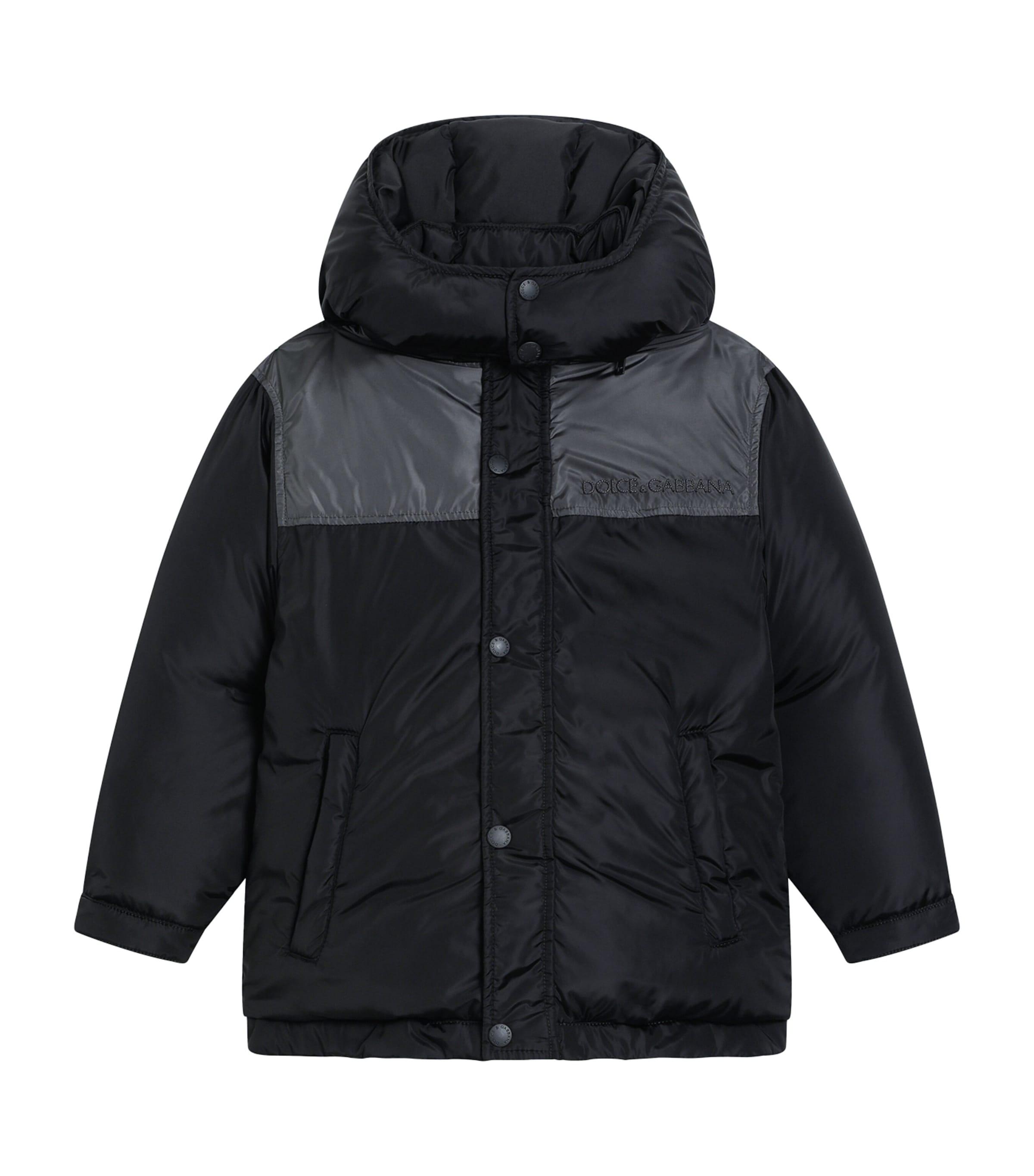Dolce&Gabbana Kids Puffer Jacket (8-12+ Years) Combined Colour