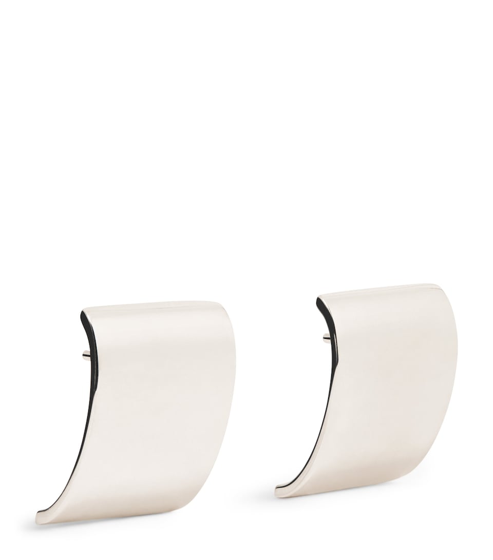 LIÉ STUDIO Sterling Silver The Sonya Stud Earrings Silver
