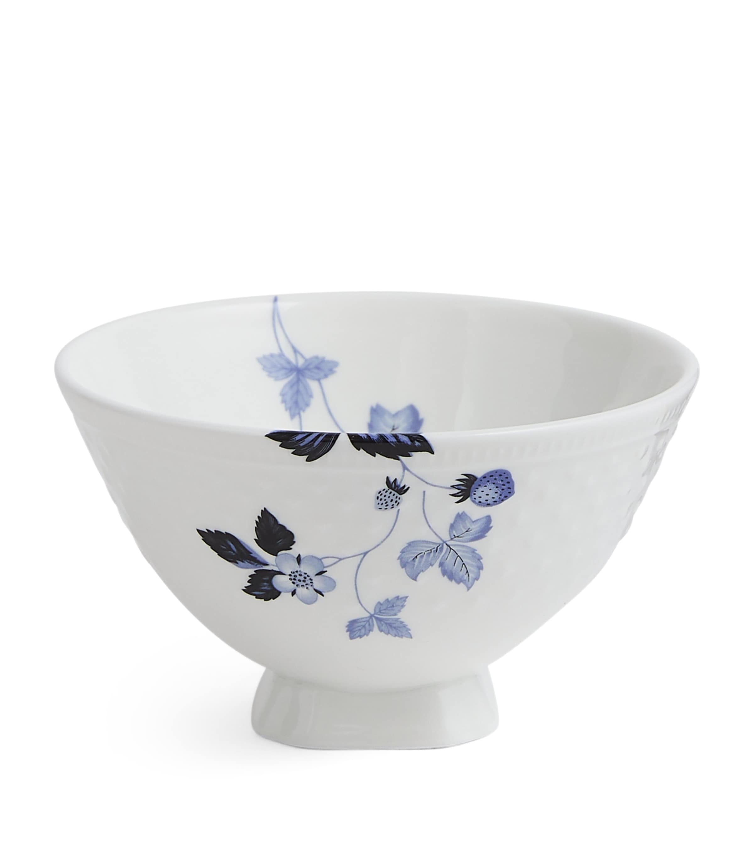 Wedgwood Wild Strawberry Inky Blue Rice Bowl (12cm) Blue