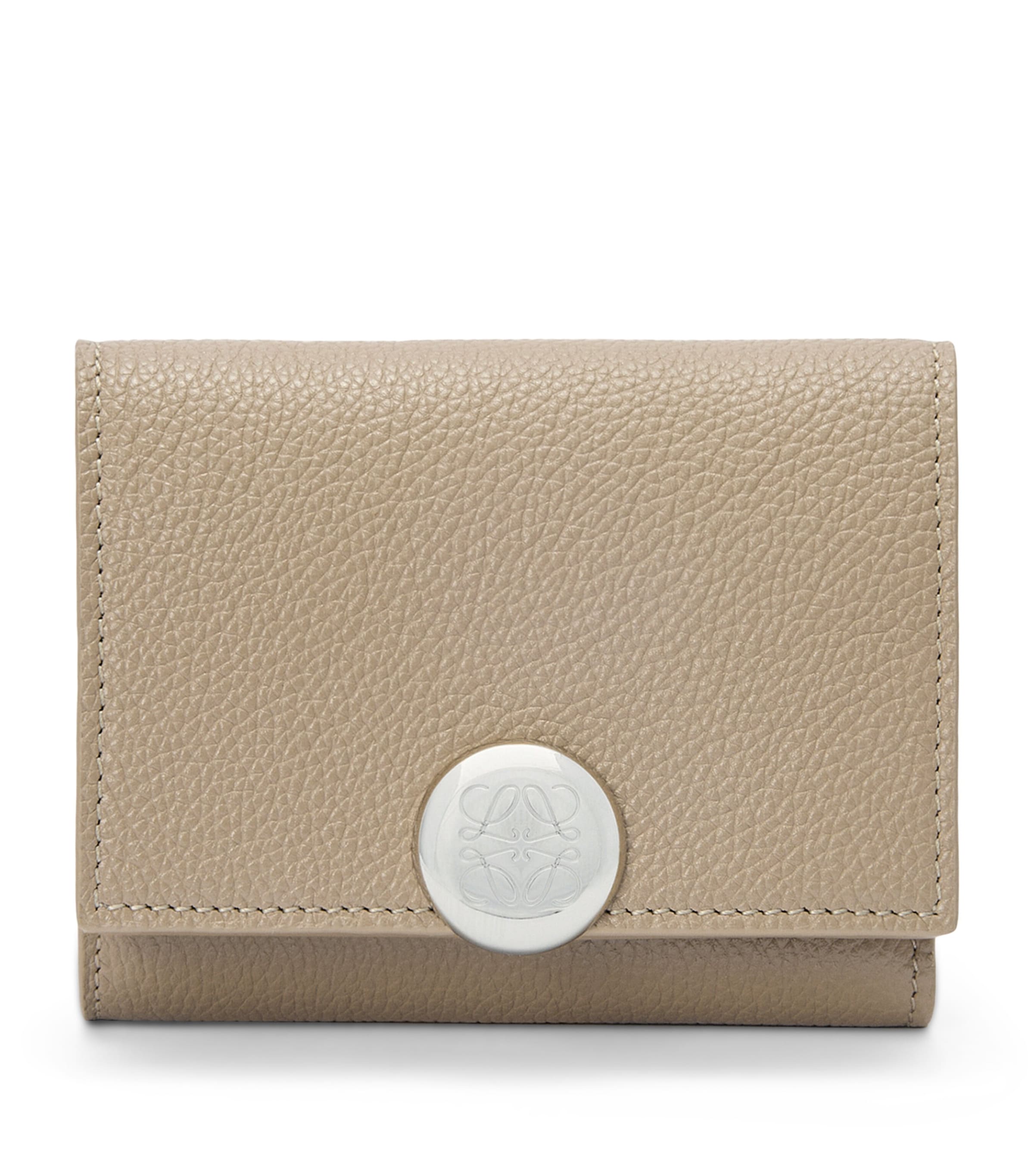 LOEWE Leather Anagram Trifold Wallet | Harrods US