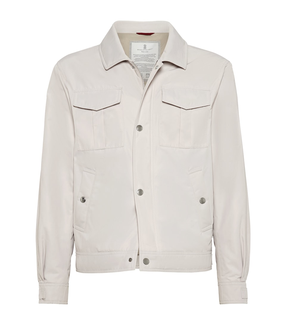 Water-Resistant Bomber Jacket