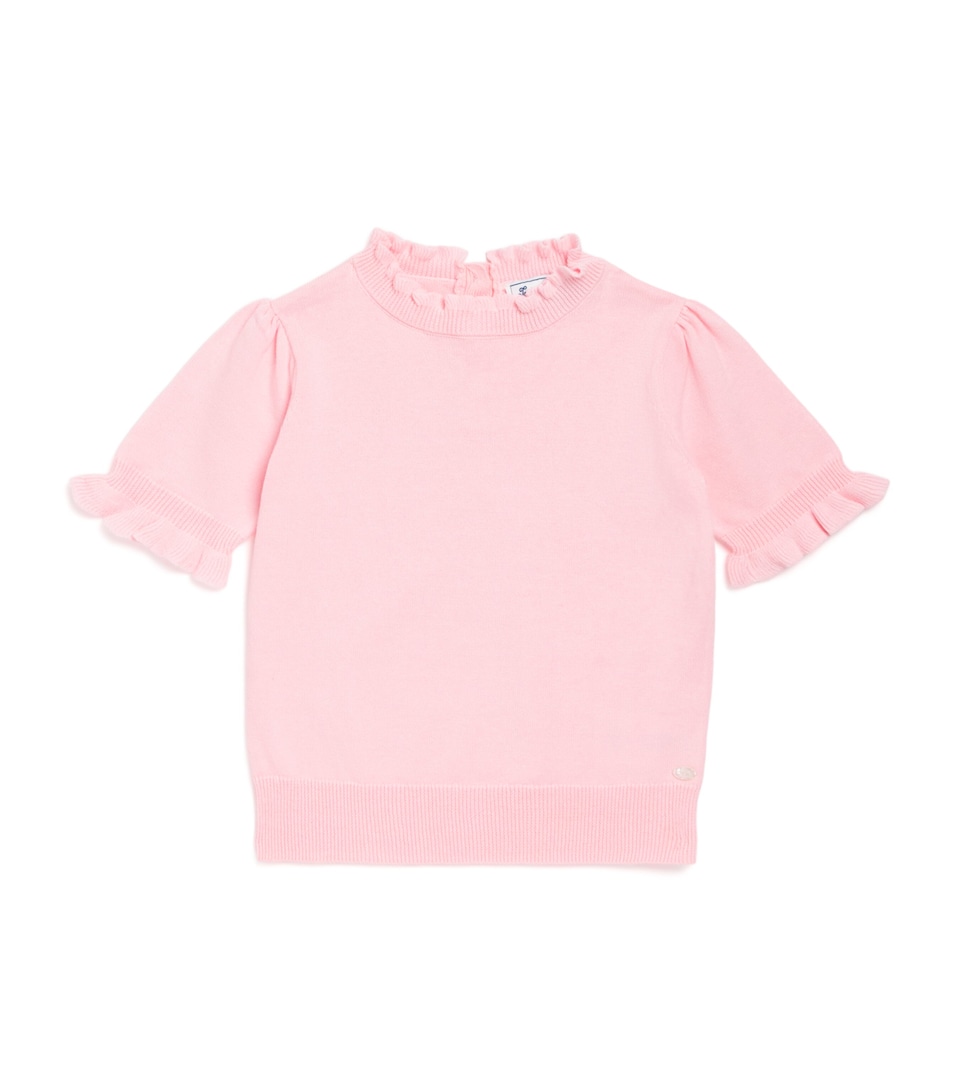Cotton Frill-Trim T-Shirt (3-12 Years)