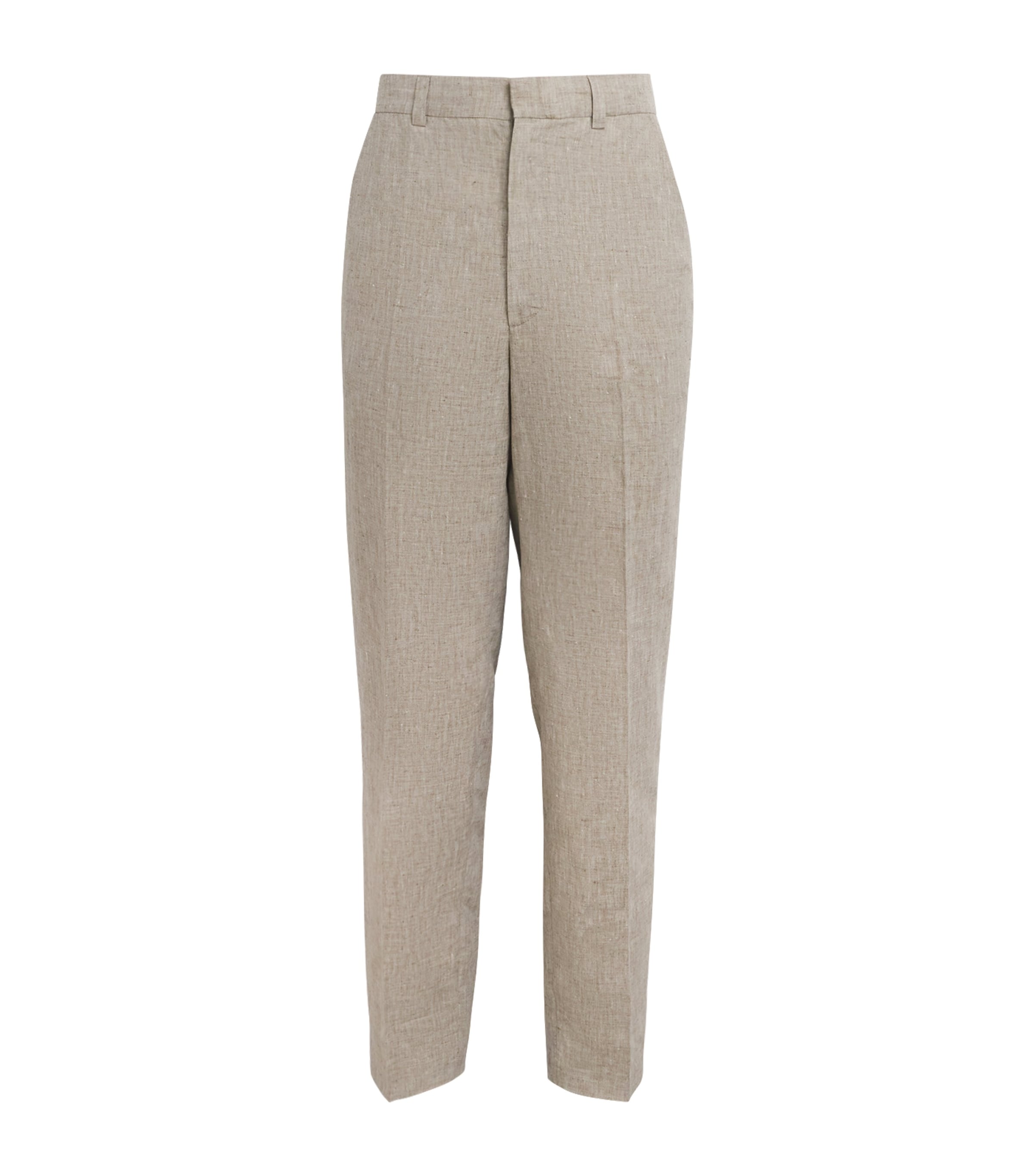 Linen Straight Trousers
