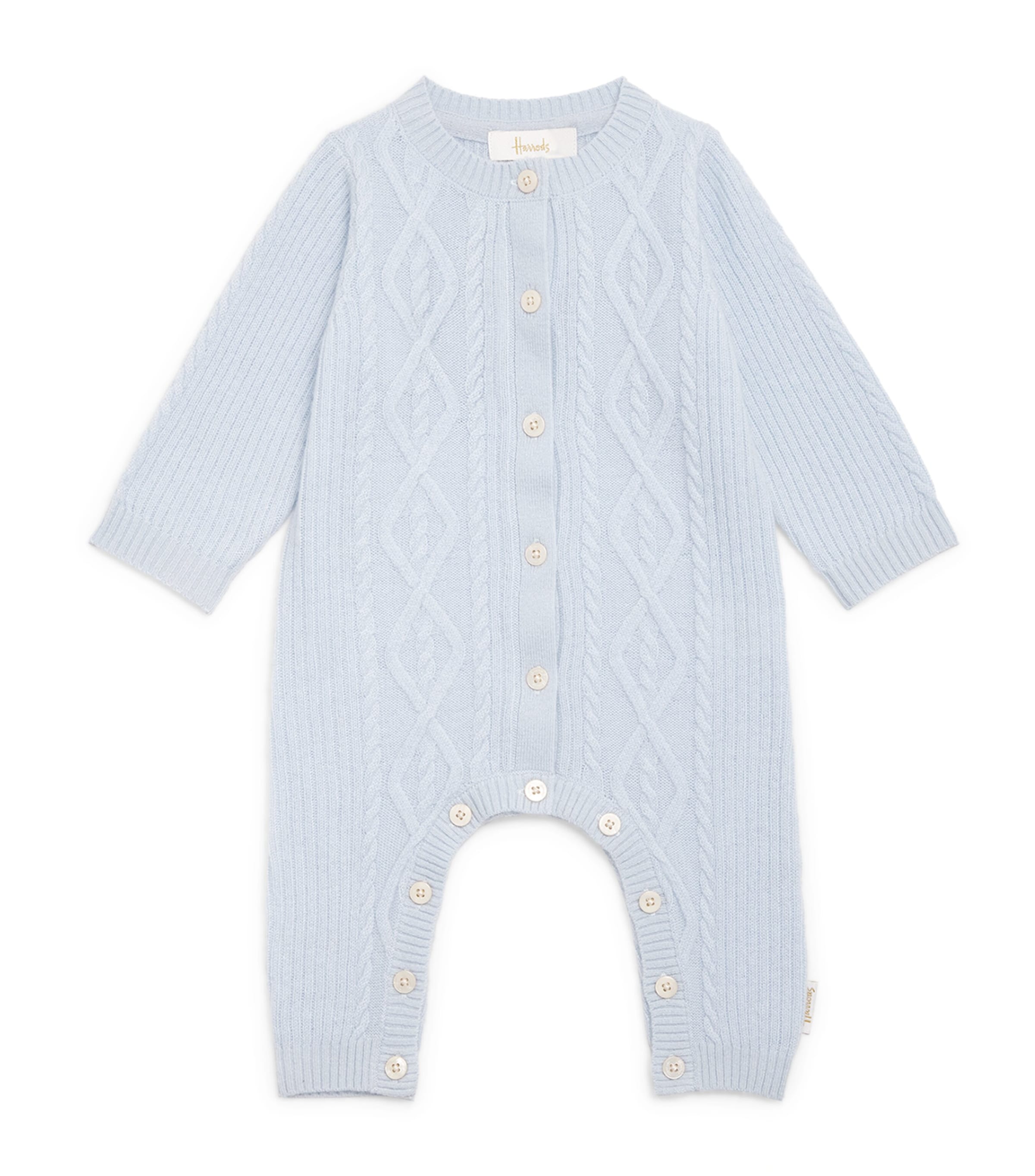 Harrods Cashmere All-In-One (0-18 Months) Blue