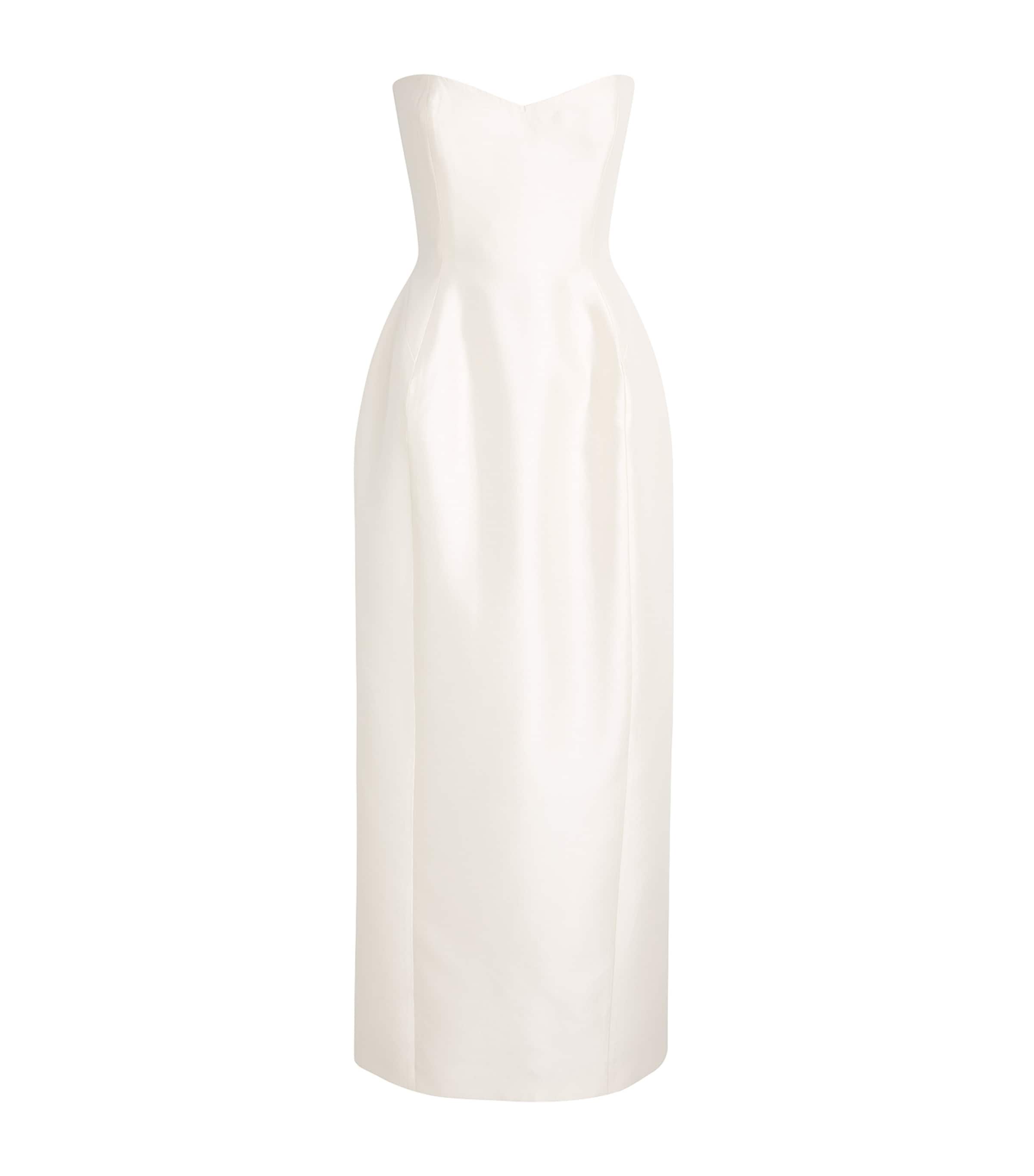 CAMILLA AND MARC Womens Wool-Silk Sona Maxi Dress Mcrm Cream