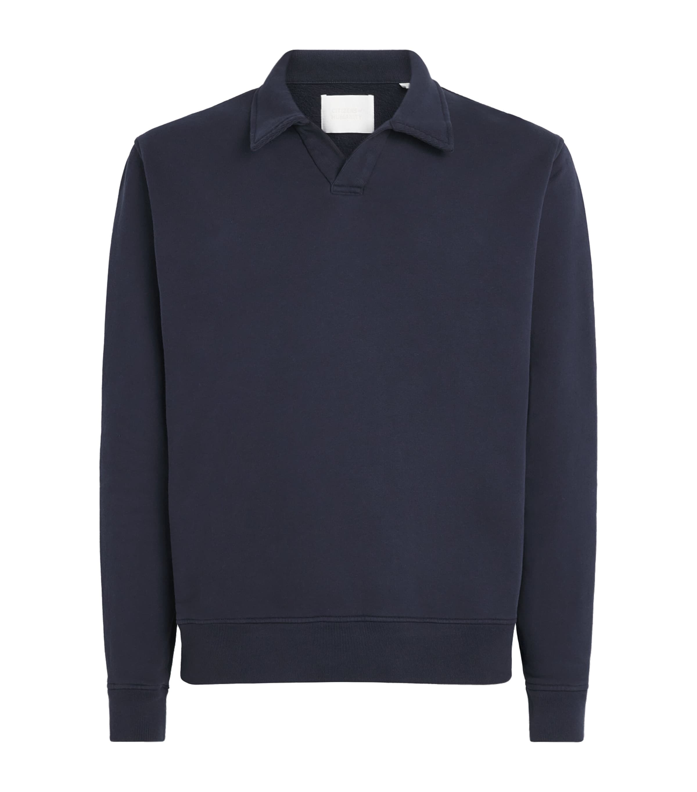 Citizens of Humanity Mens Rugby Pullover Sweatshirt Navy