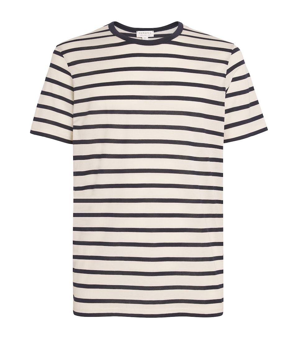 Supima Cotton Stripe Classic T-Shirt