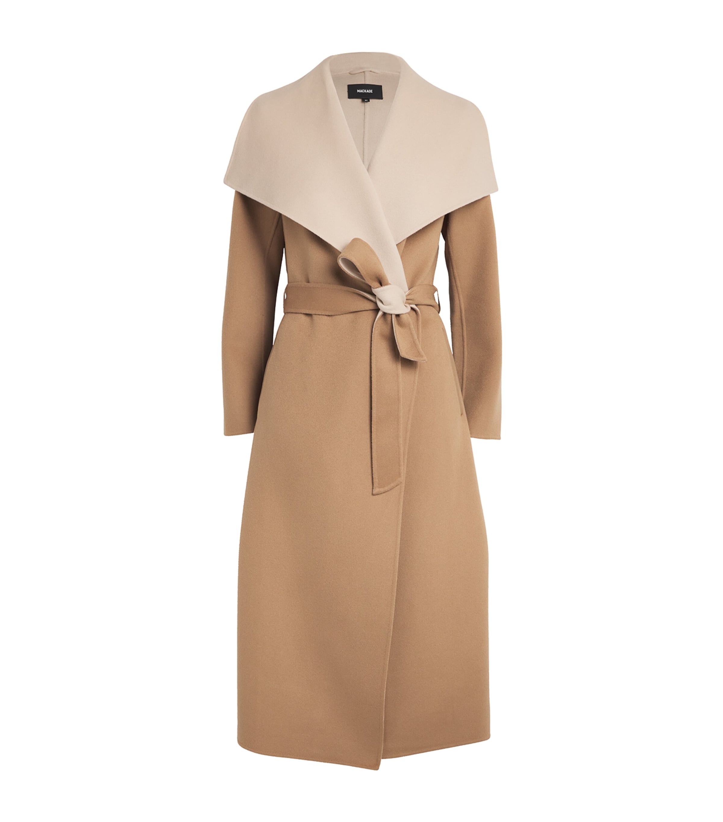 Wool Mai-CN Wrap Coat
