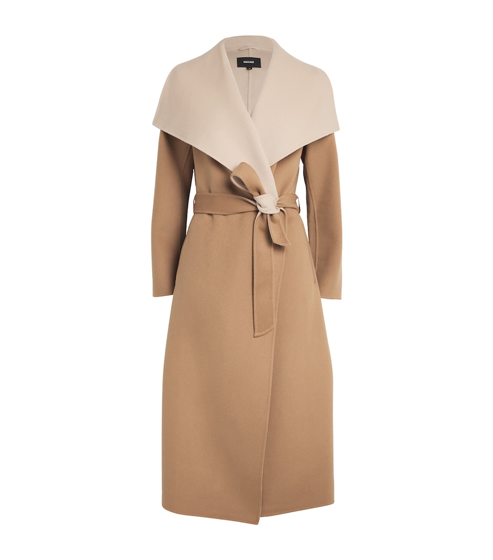 Wool Mai-CN Wrap Coat