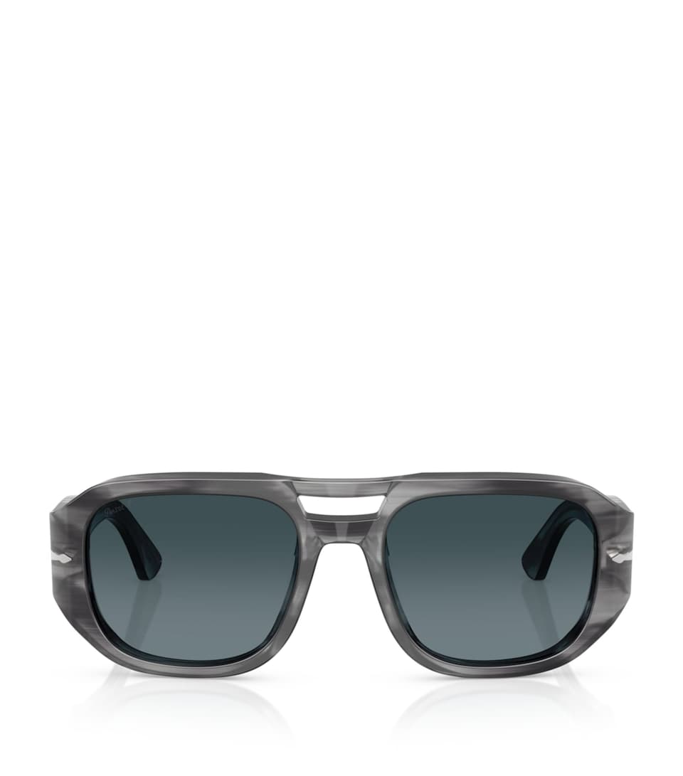 Persol Acetate Vincent Pilot Sunglasses