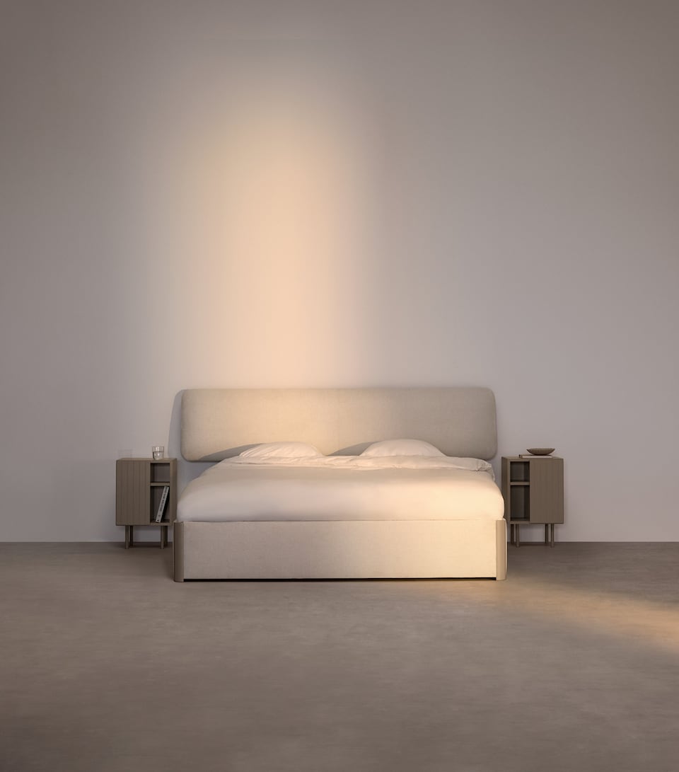 BoConcept Element Super King Bed White