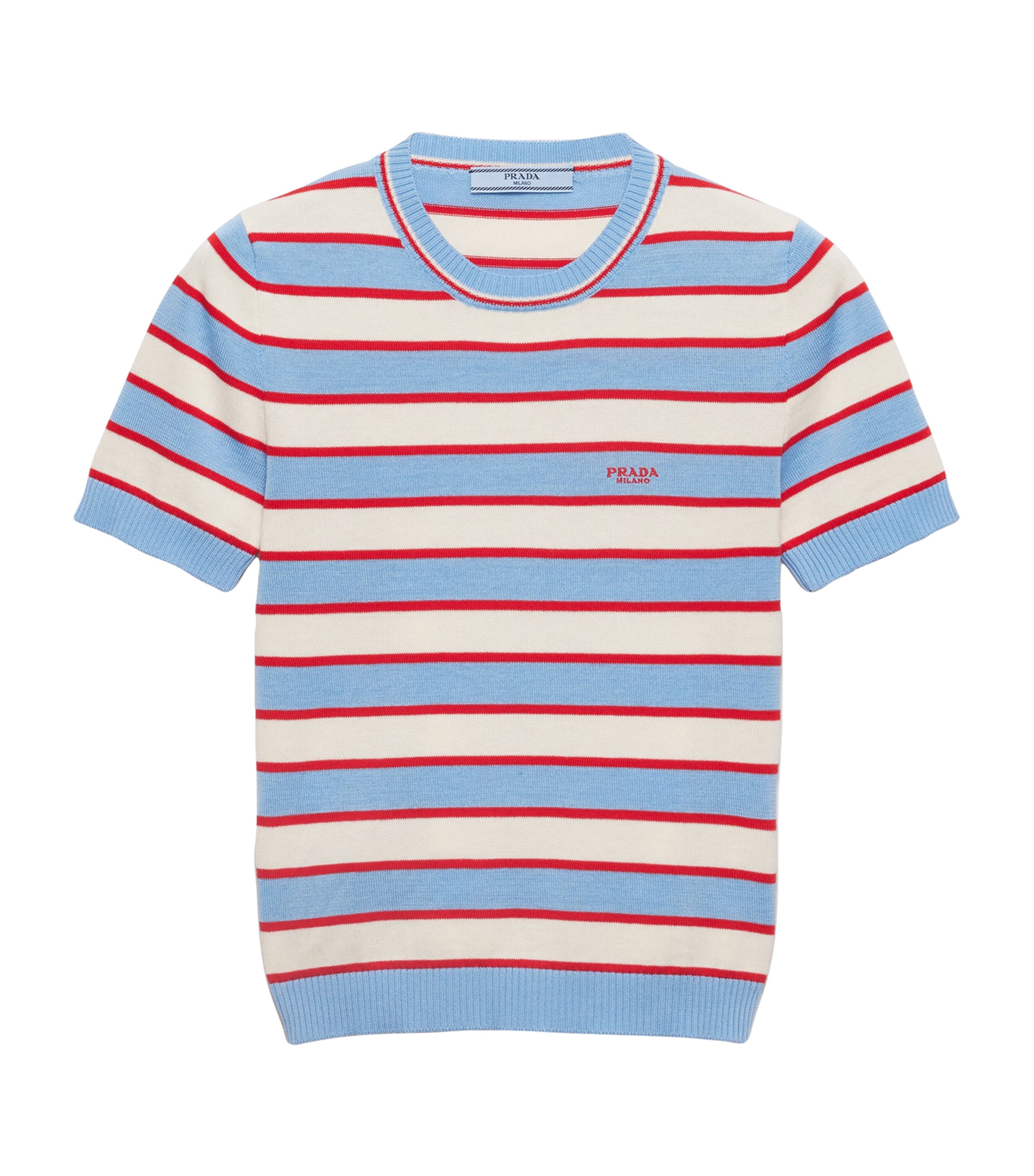 Cotton Stripe Sweater Top