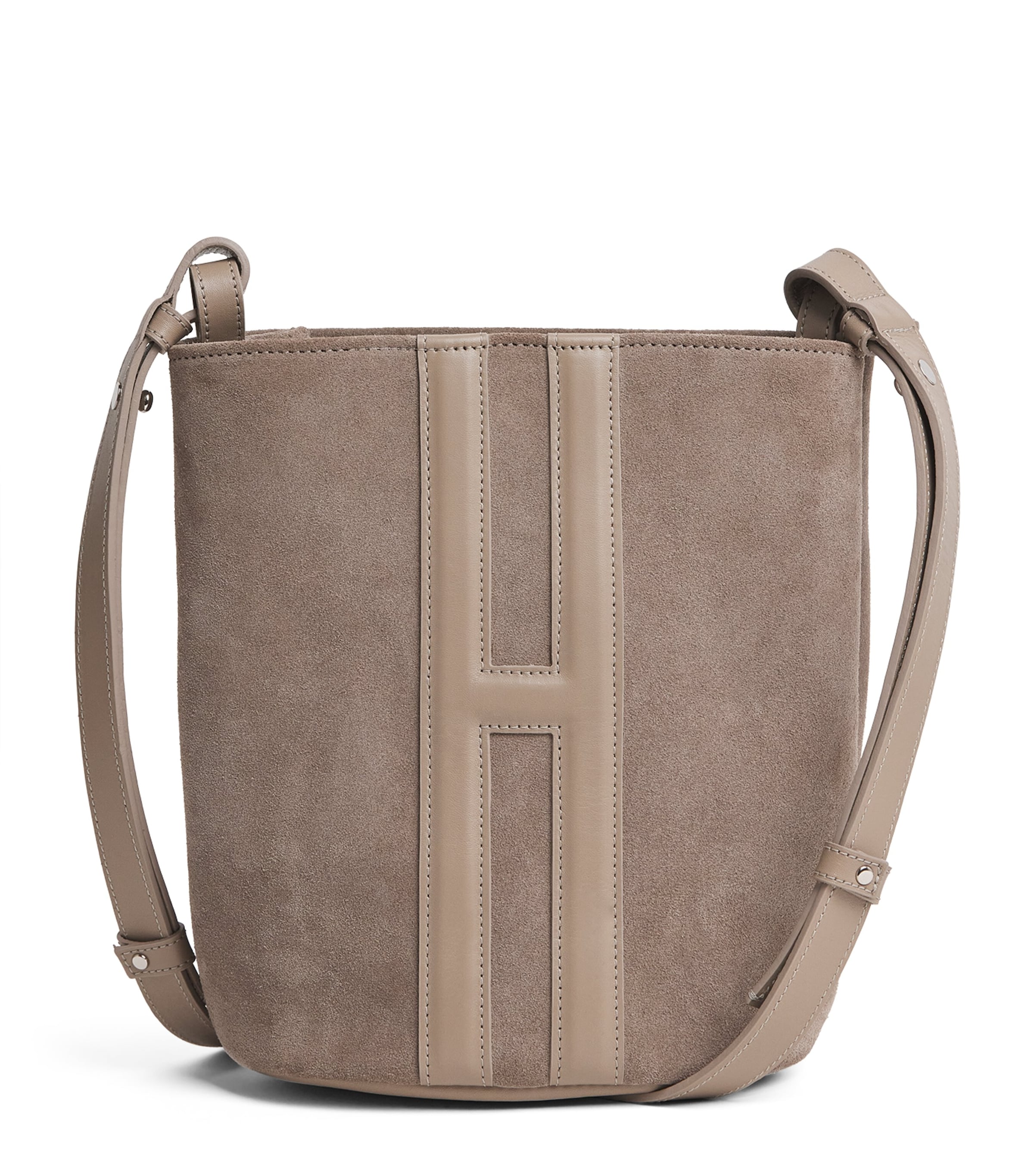 Suede H Cross-Body Bag