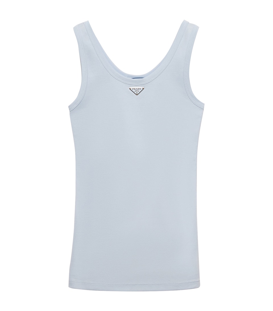 Cotton Ribbed Tank Top