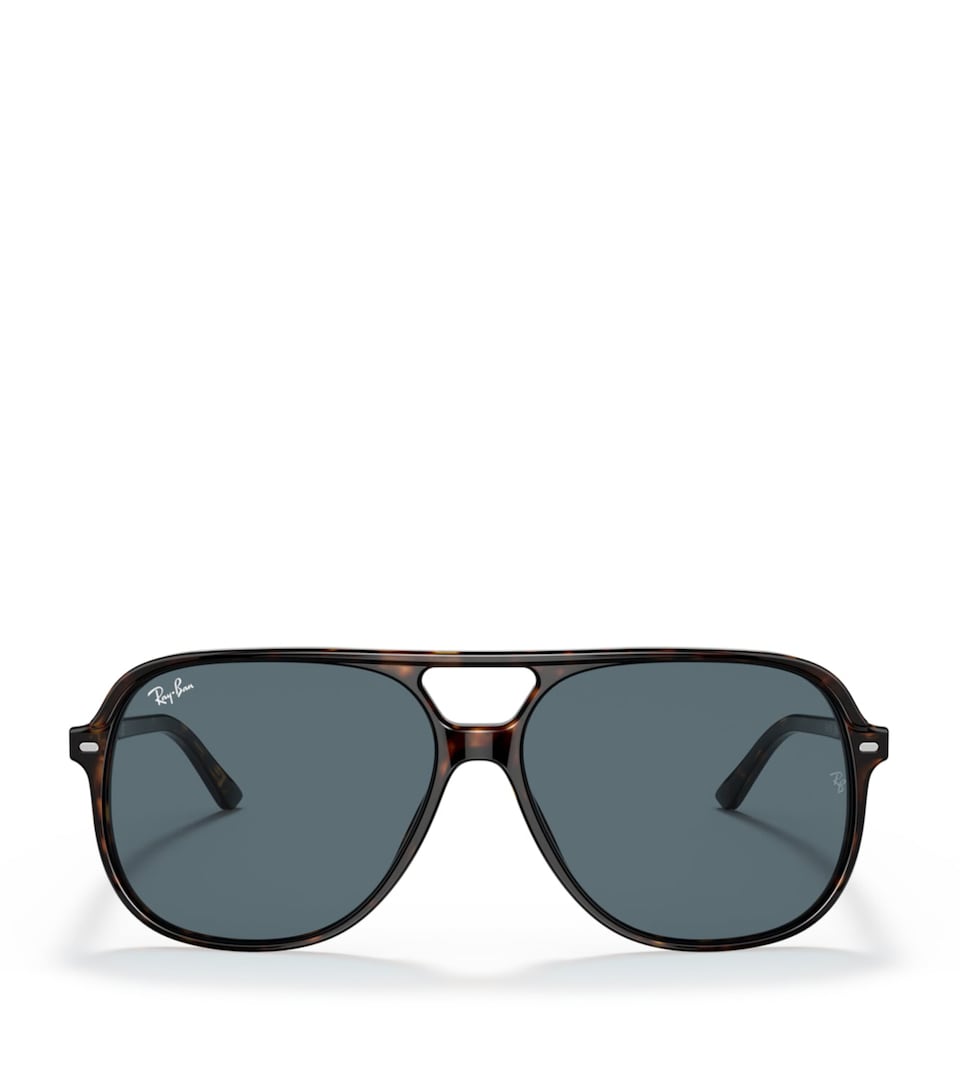 Ray-Ban Tortoiseshell Bill Square Aviator Sunglasses Brown