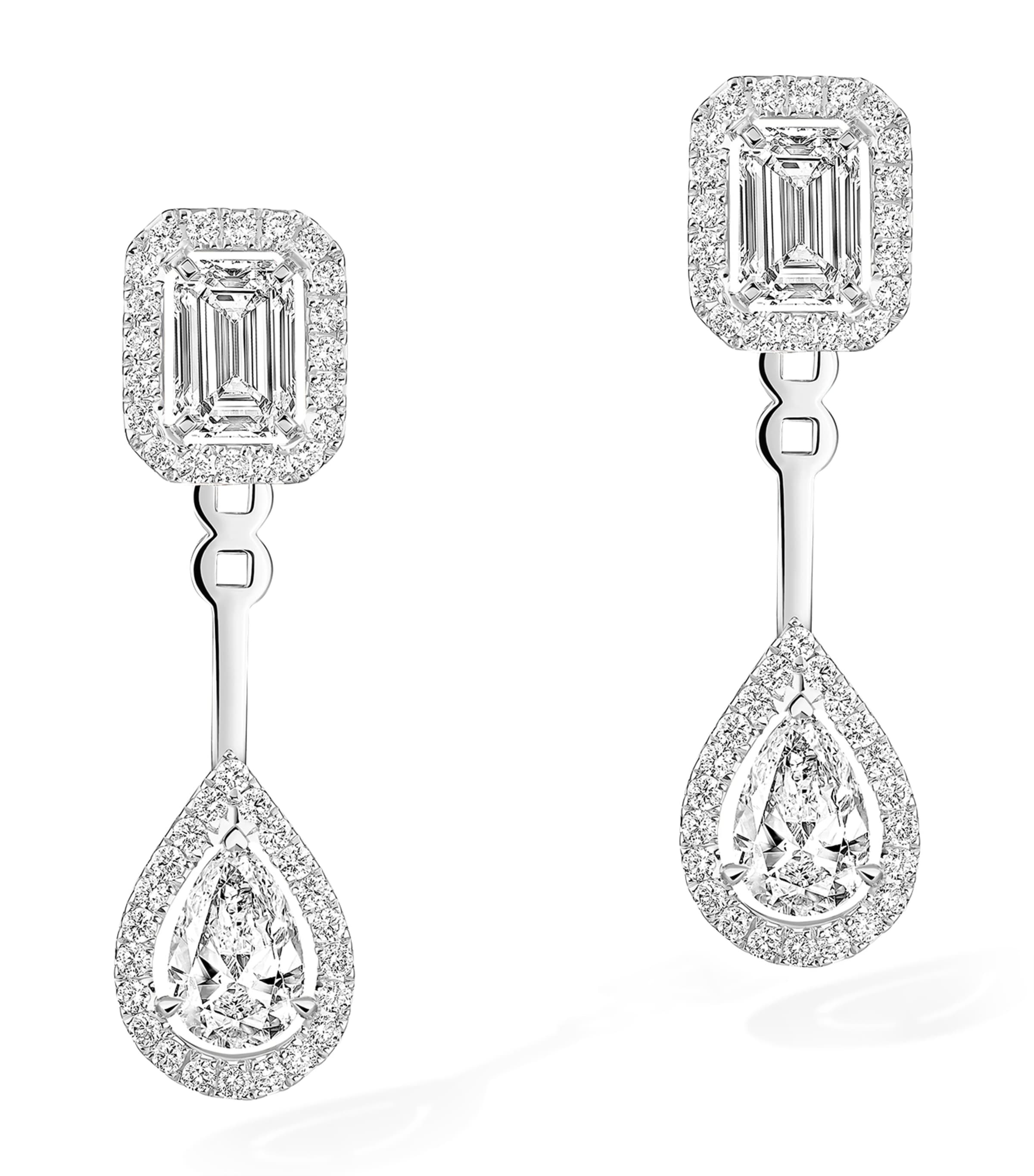 Messika My Twin White Gold and Diamond Earrings White Gold