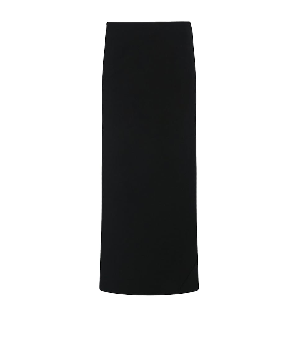 Aurelina Wool Pencil Skirt