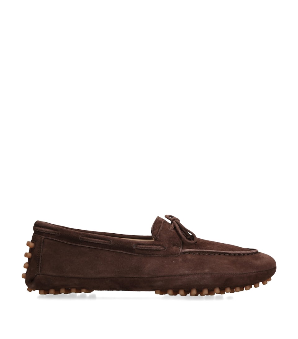 Suede Moccasin Driver Shoes