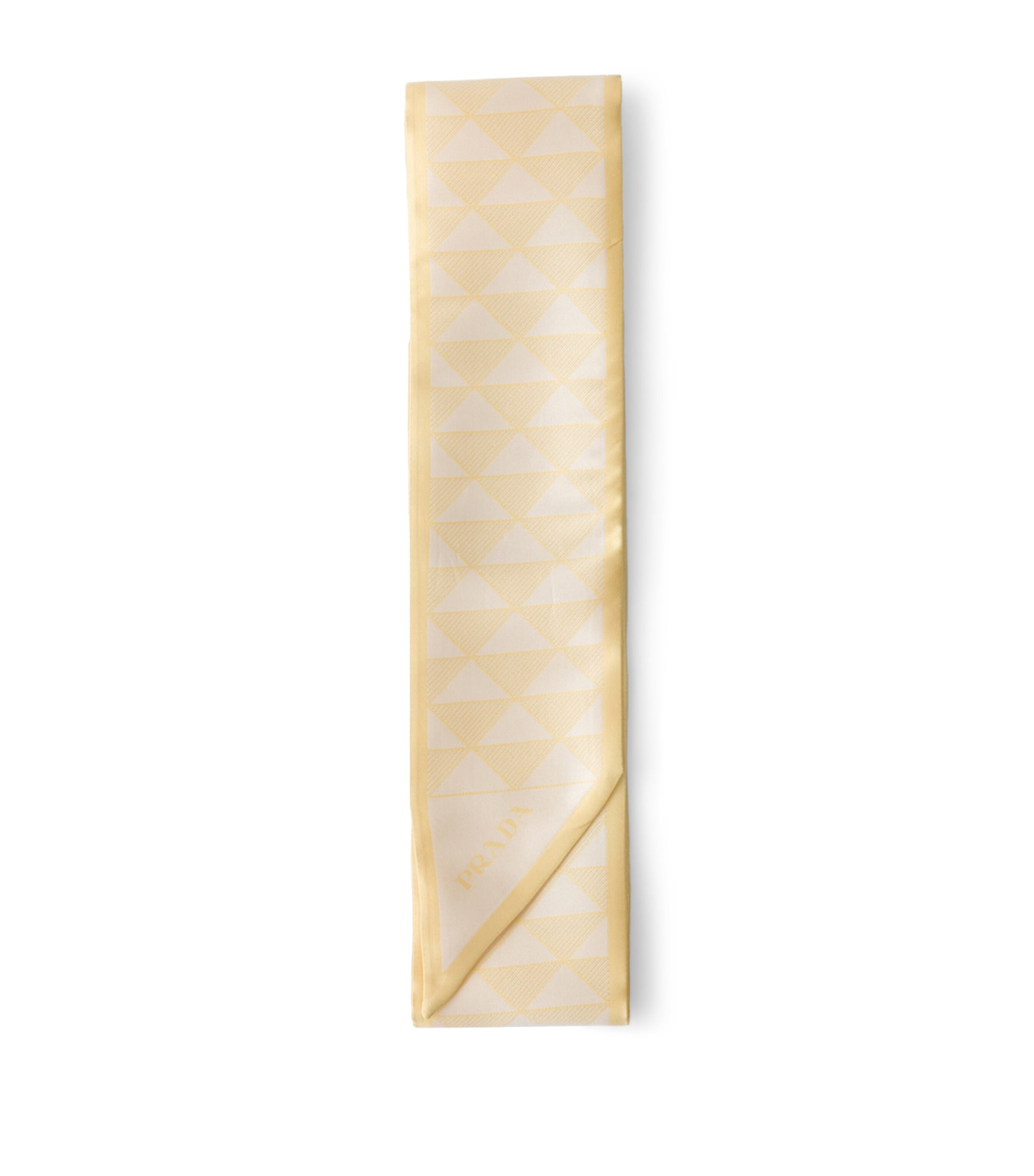 Prada Silk Symbole Jacquard Necktie