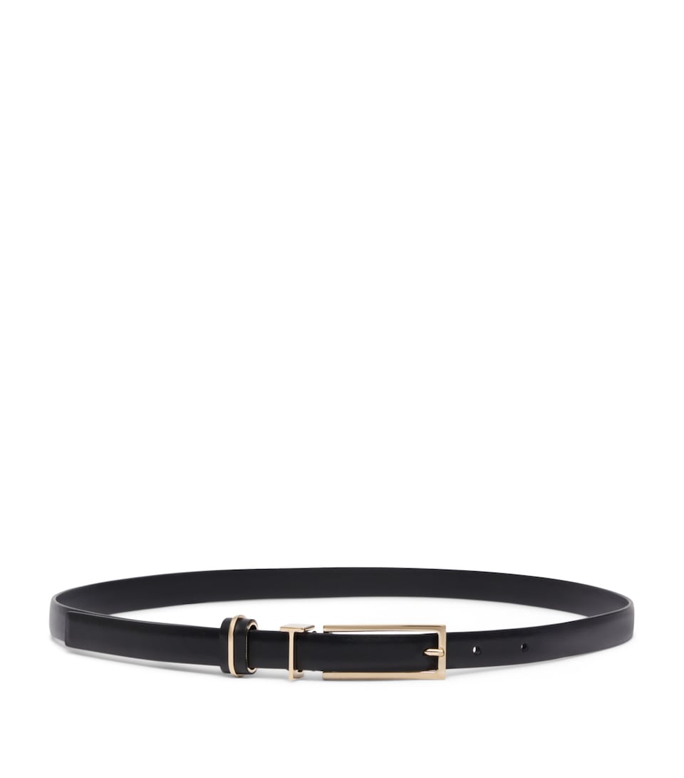 TOM FORD Leather T Icon Belt Naa