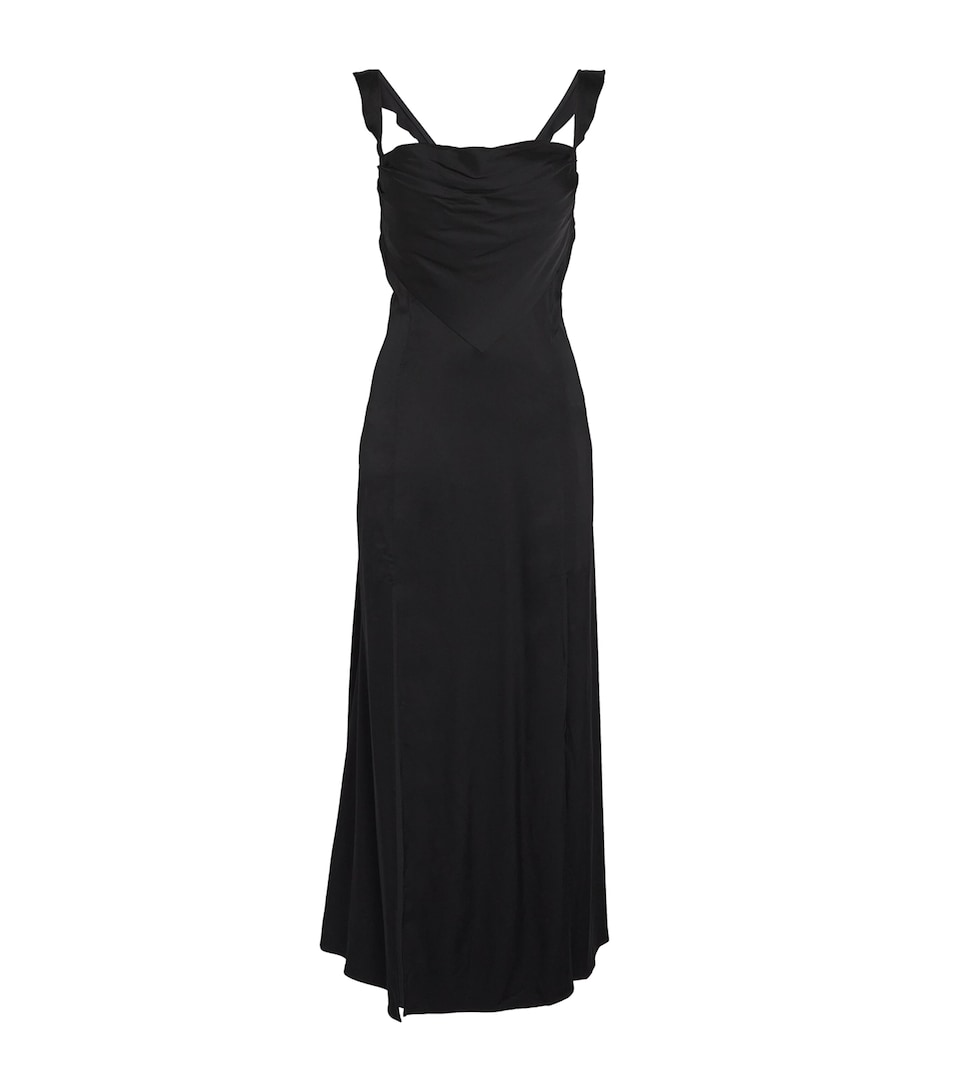 Frilled Maxi Dress