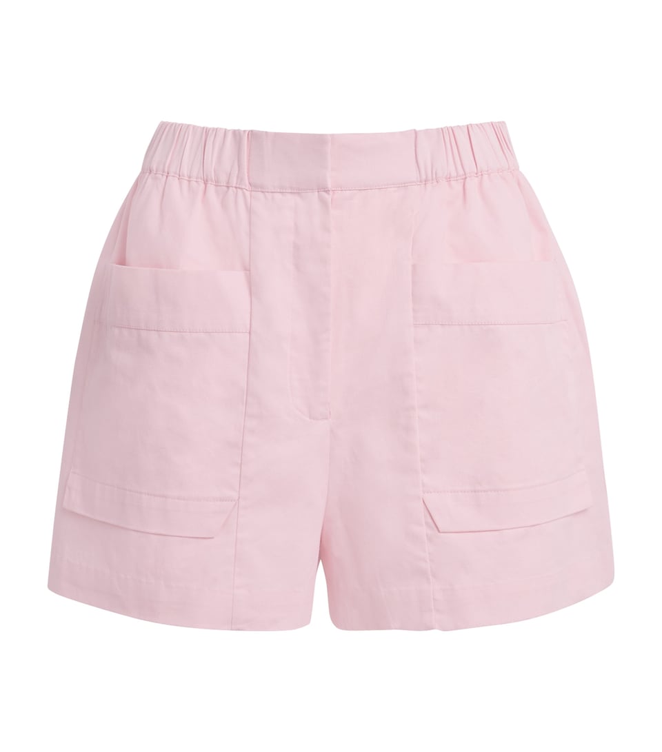 Maje Womens Cotton Shorts Pink