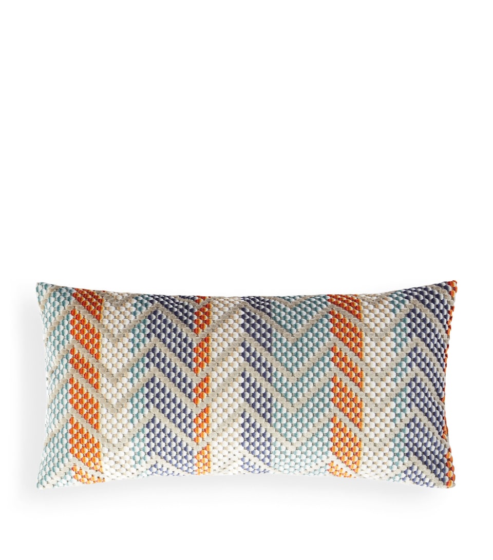Missoni Home Squame Cushion (30cm x 60cm) Orange Multicolor