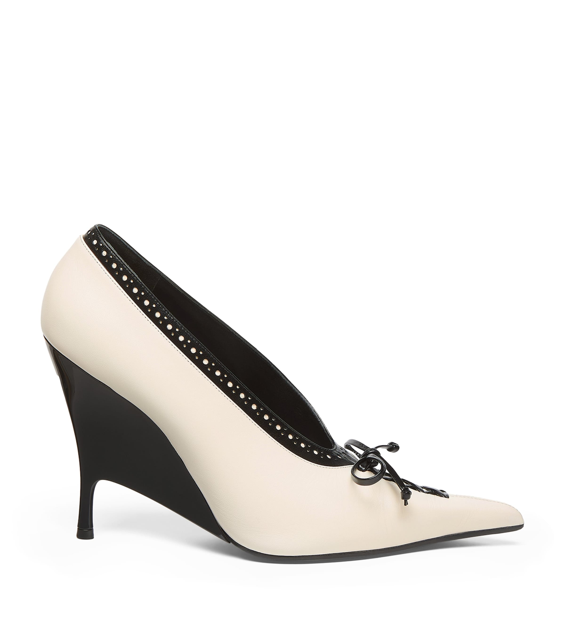 McQueen Leather Koko Pumps 105