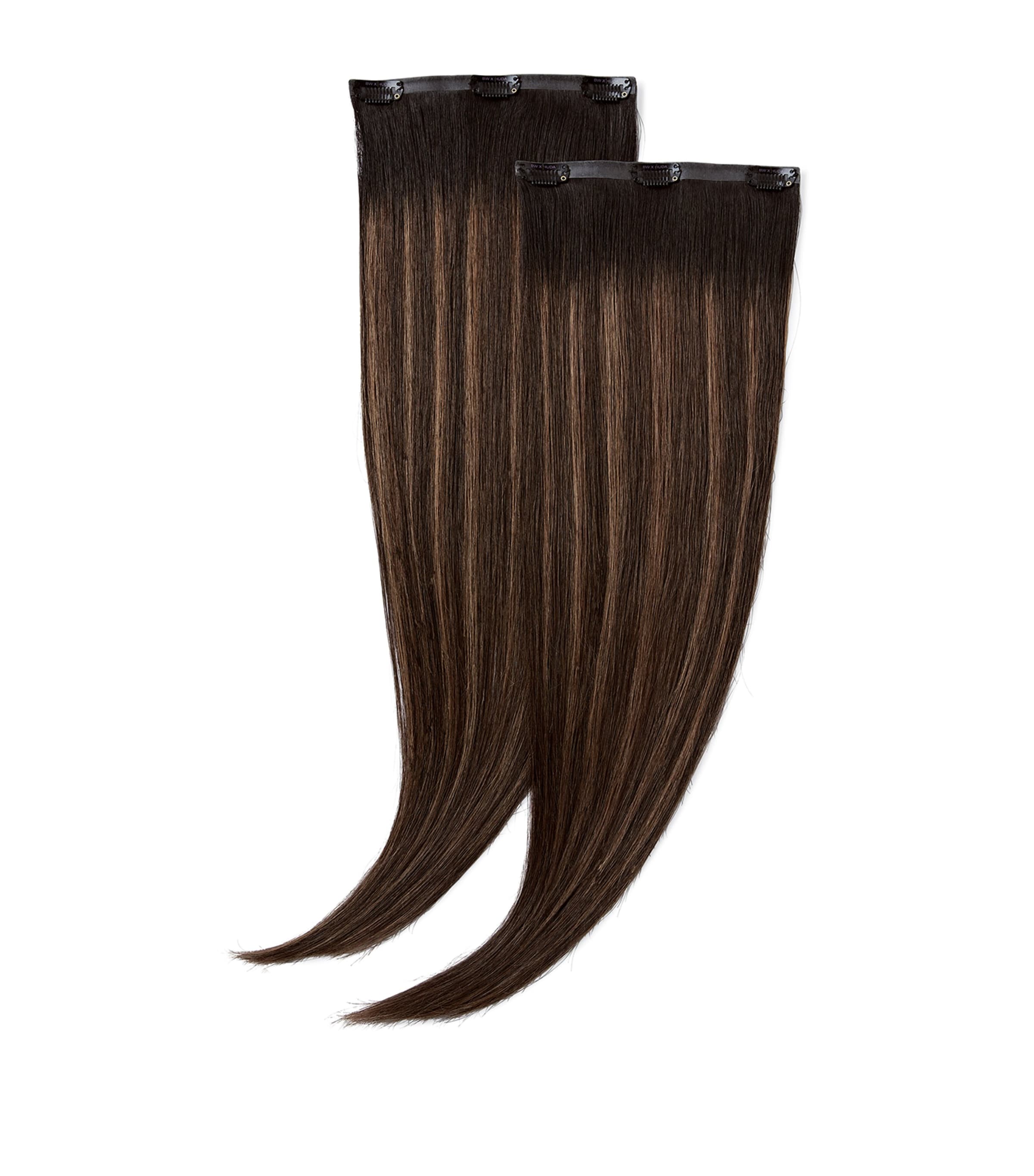 Beauty Works x Huda BARELY THERE Mix & Match Duo Clip-In Hair Extensions (18")