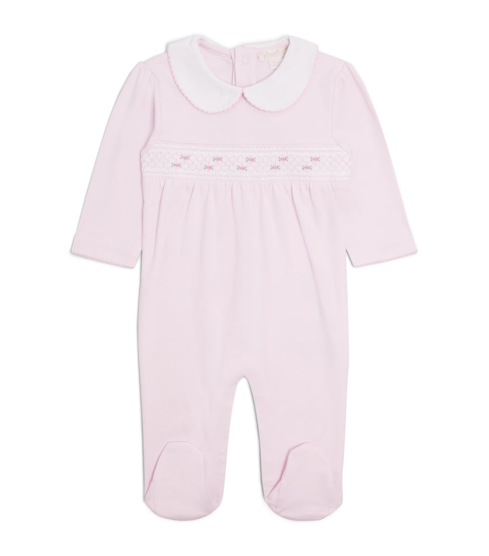 Kissy Kissy Pima Cotton Embroidered All-in-One (0-9 Months) Pink