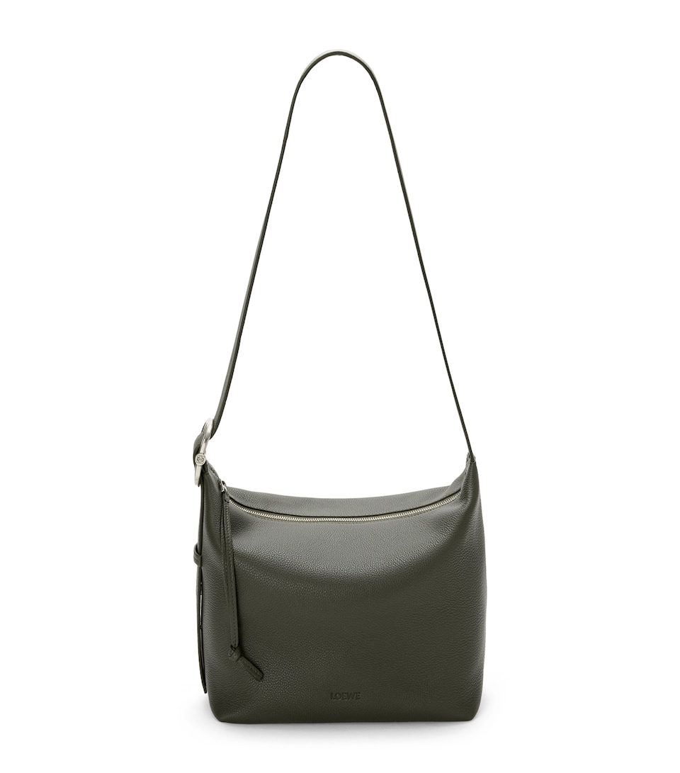 Leather Loop Shoulder Bag