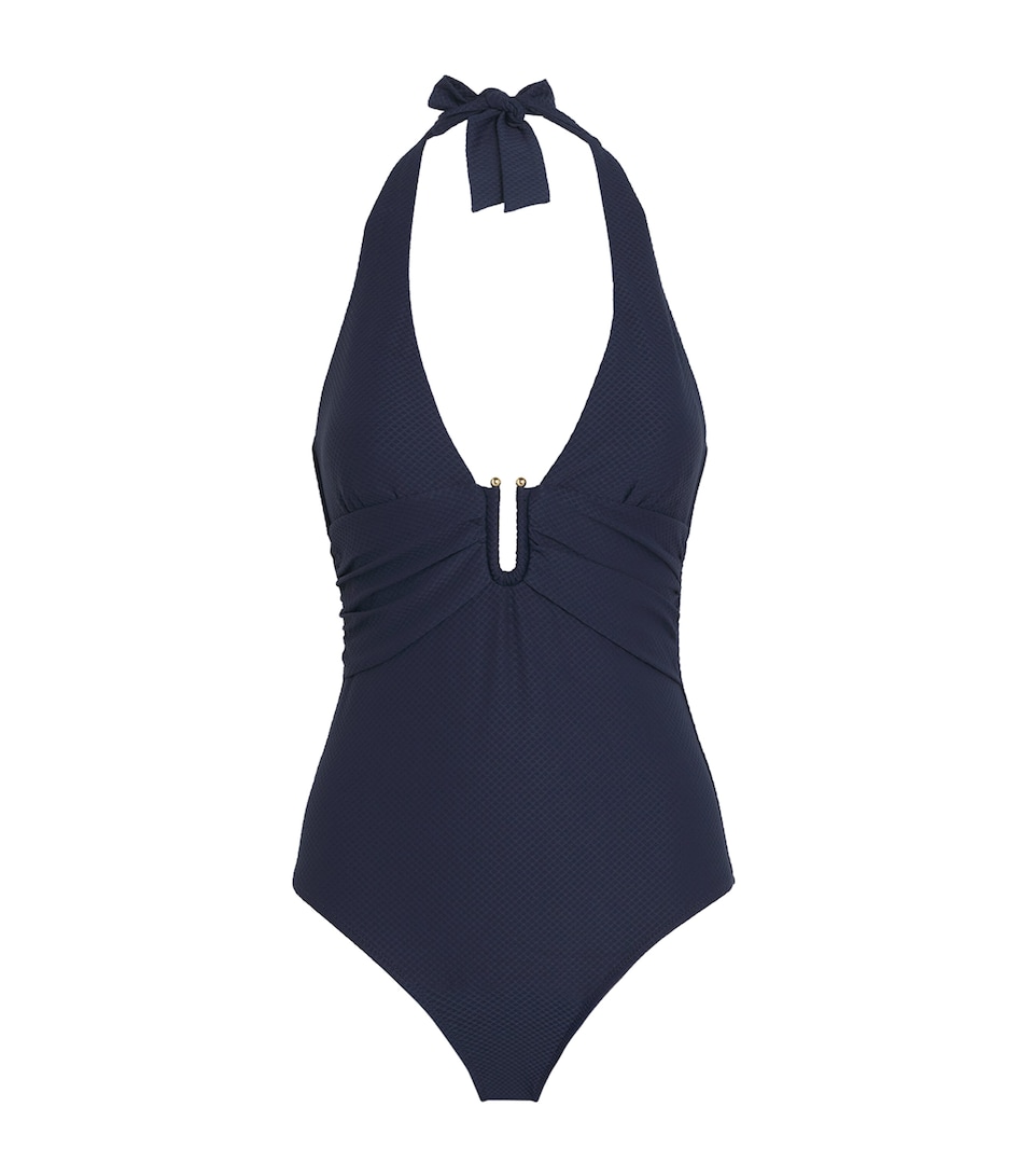 Plunge U-Bar Swimsuit
