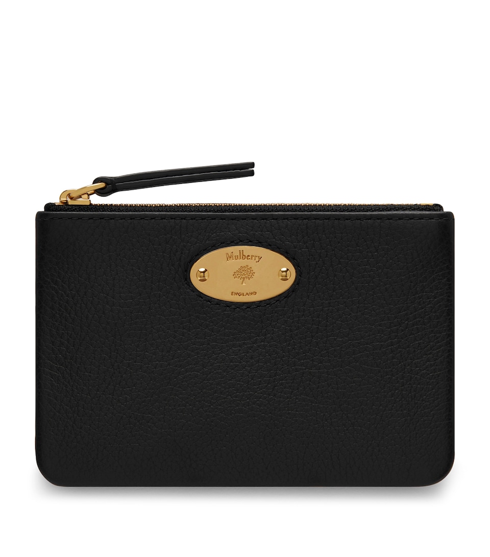 Logo Plaque Coin Pouch