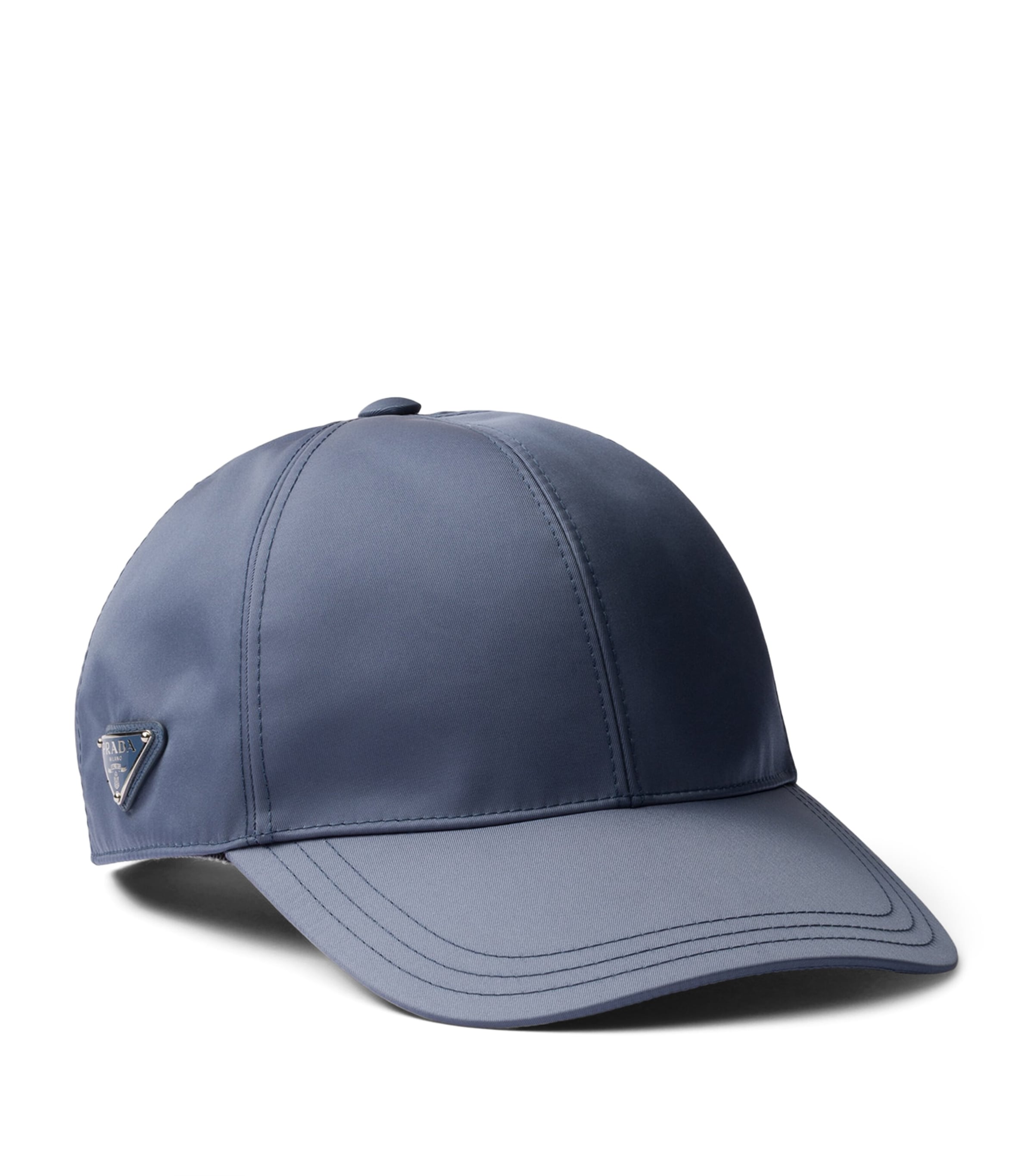 Prada Re-Nylon Baseball Cap Blue