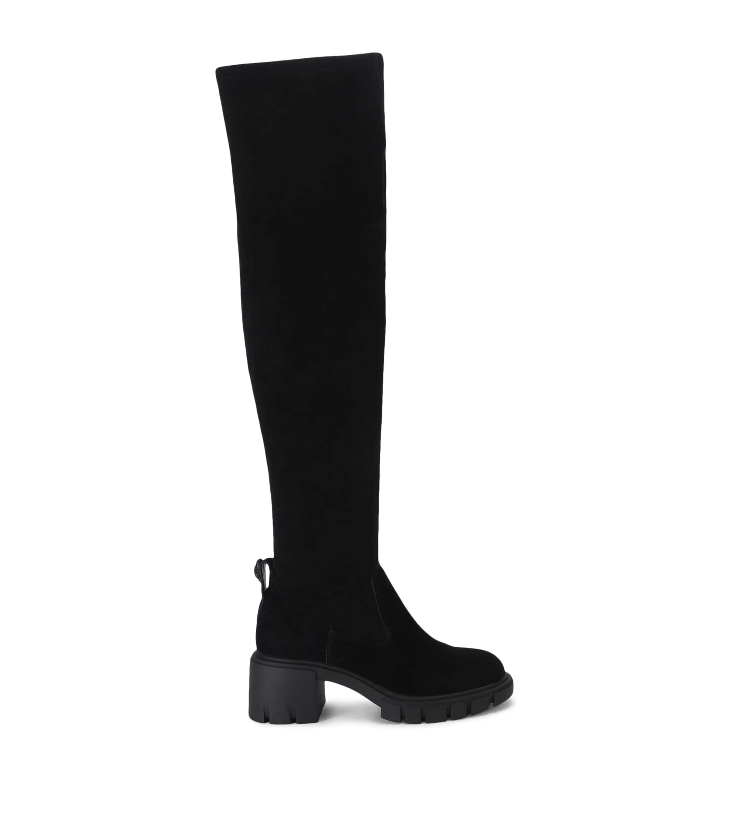 Kurt Geiger London Suede Clarence Over-The-Knee Boots Black