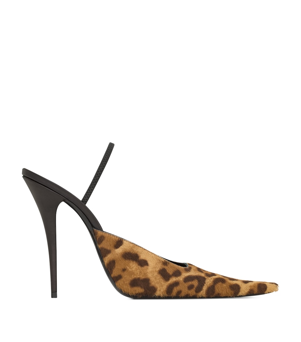 Pony Hair Tulleries Slingback Pumps 110